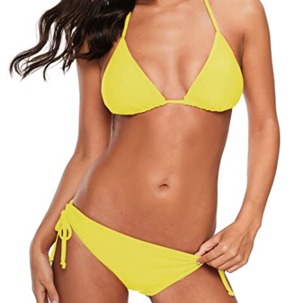 Yellow 2 piece Bikini